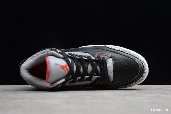 AIR 3 (2018) Cement Retro Black 854262-001 Jordan 854262-001 0430